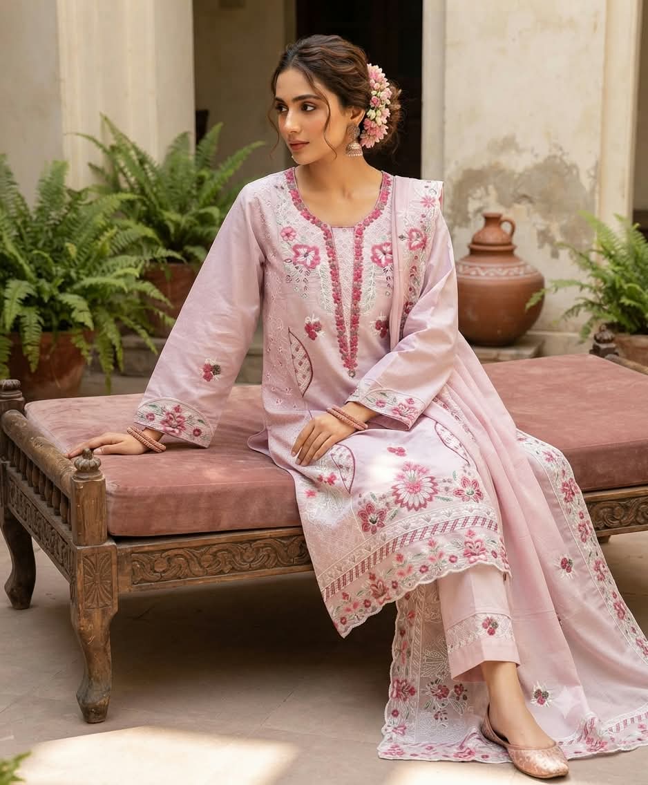 Pakistani Inspired Three Piece