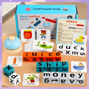 Word Spelling Game with Bell