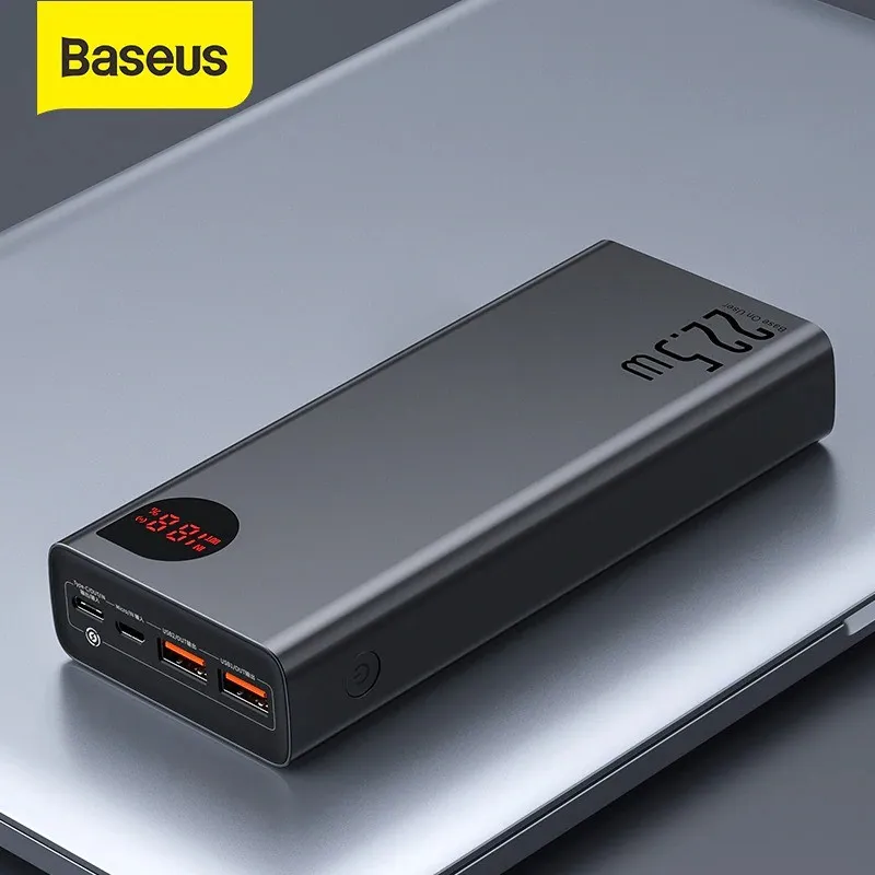 Baseus Power Bank PPADM20S 20000mah Adaman Metal Fast Charging Black (22.5W)